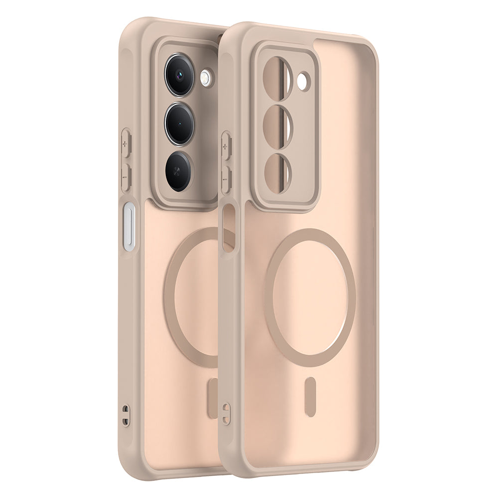 MagSafe Case for Xiaomi Redmi 15 5G / 15 4G, Techsuit, HaloFrost II, Gold