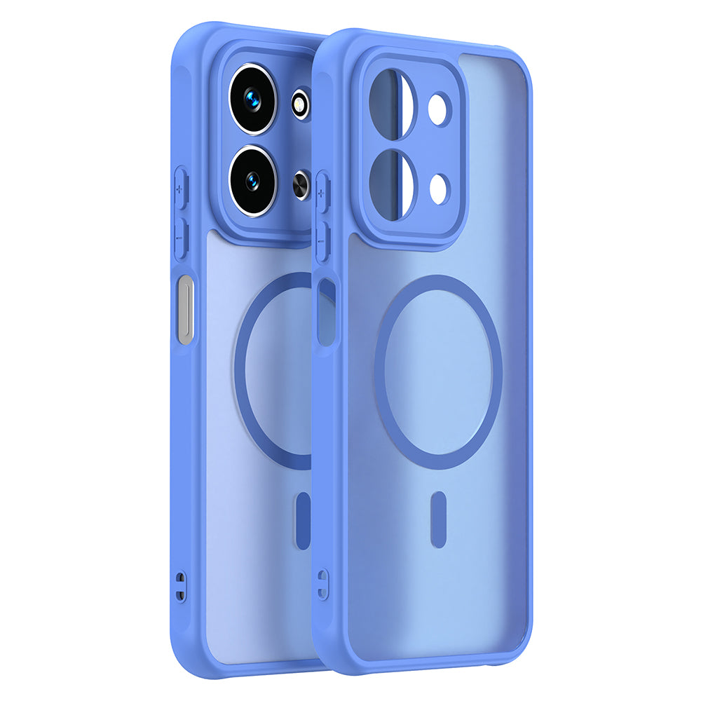 MagSafe Case for Xiaomi Redmi 15C 5G / 15C 4G, Techsuit, HaloFrost II, Blue