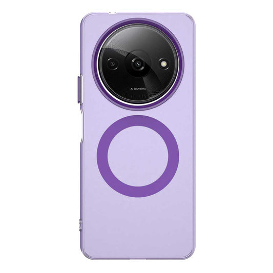 MagSafe-hoes voor Xiaomi Redmi A3x / A3, Techsuit, CandyCase, Paars