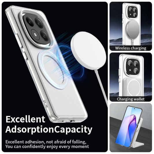 MagSafe-hoesje voor Xiaomi Redmi Note 14 Pro+ 5G, Techsuit, CandyCase, Wit