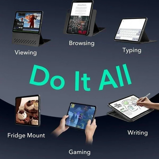 Hoes voor Apple iPad (2025) / (2022), ESR, Shift, Zwart, Herverpakt