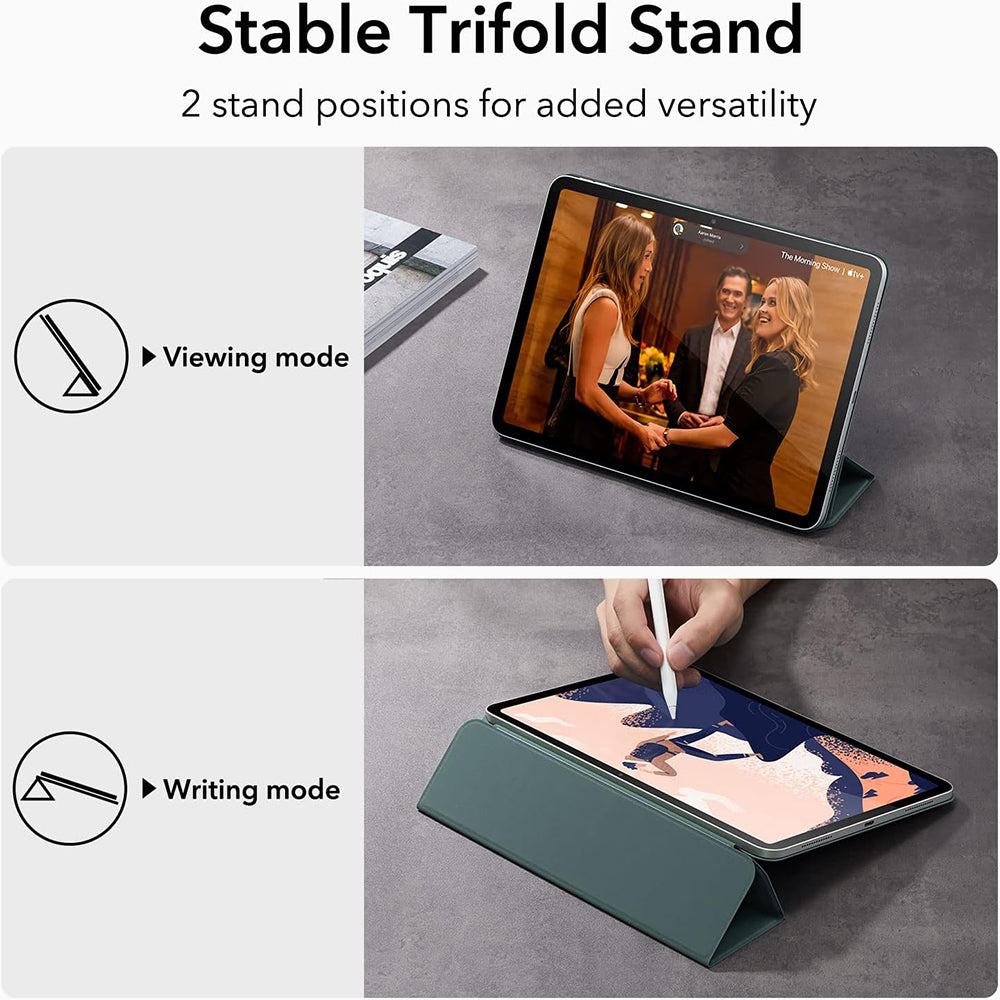 Hoes voor Apple iPad (2025) / (2022), ESR, Rebound, Satijngroen