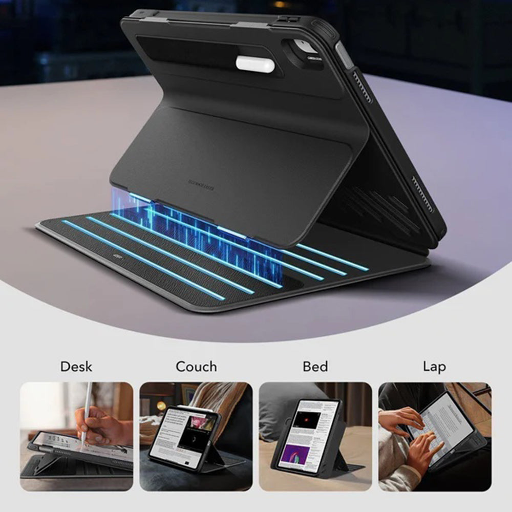 Hoes voor Apple iPad (2025) / (2022), ESR, Shift, Zwart