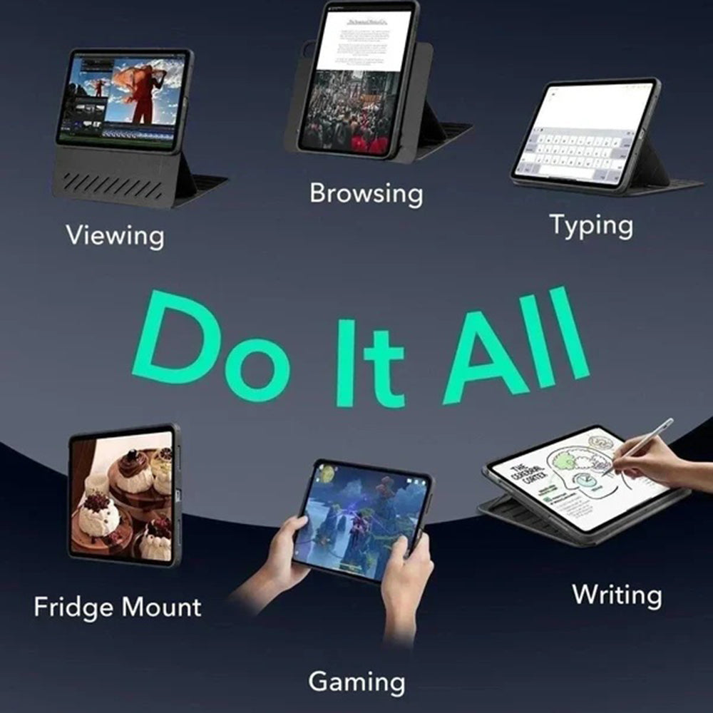 Hoes voor Apple iPad (2025) / (2022), ESR, Shift, Zwart