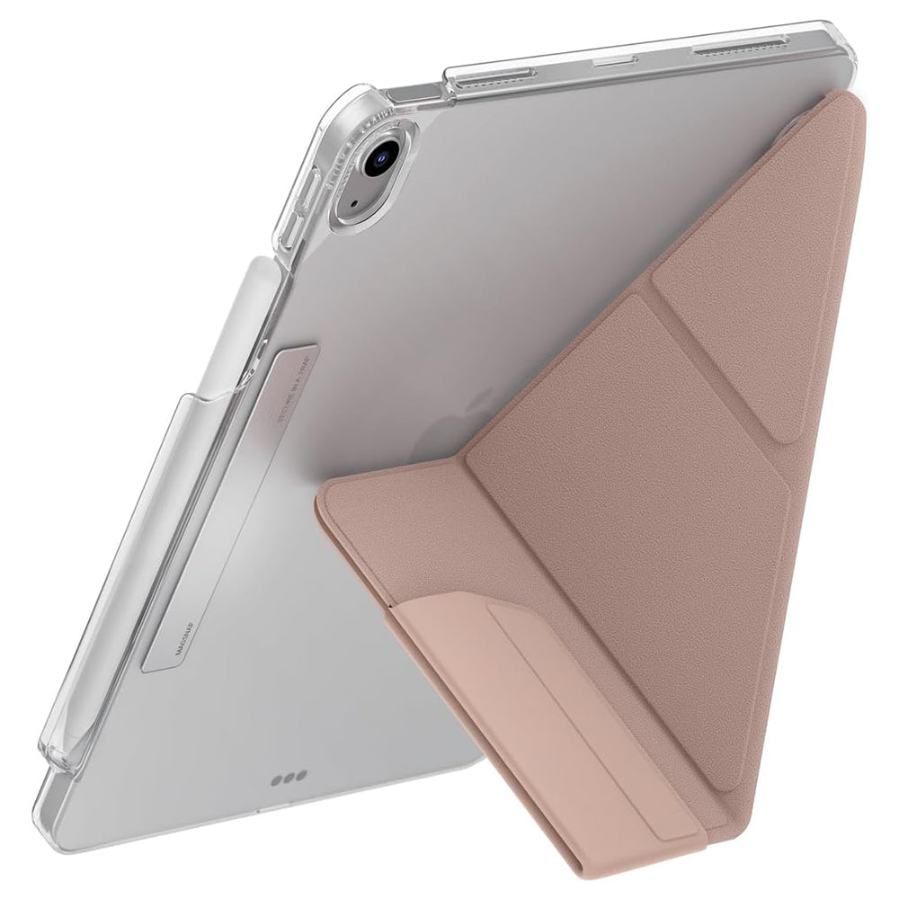 Hoes voor Apple iPad (2025), UNIQ, Camden Click, Roze