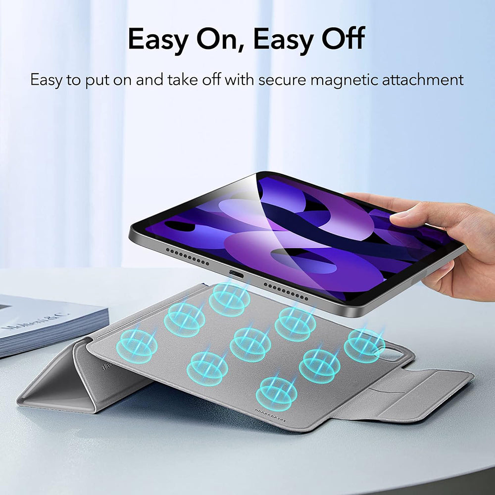 Hoes voor Apple iPad Air 11 (2024) / Air (2022) / Air (2020) / Pro 11 (2018), ESR, Rebound, Gri