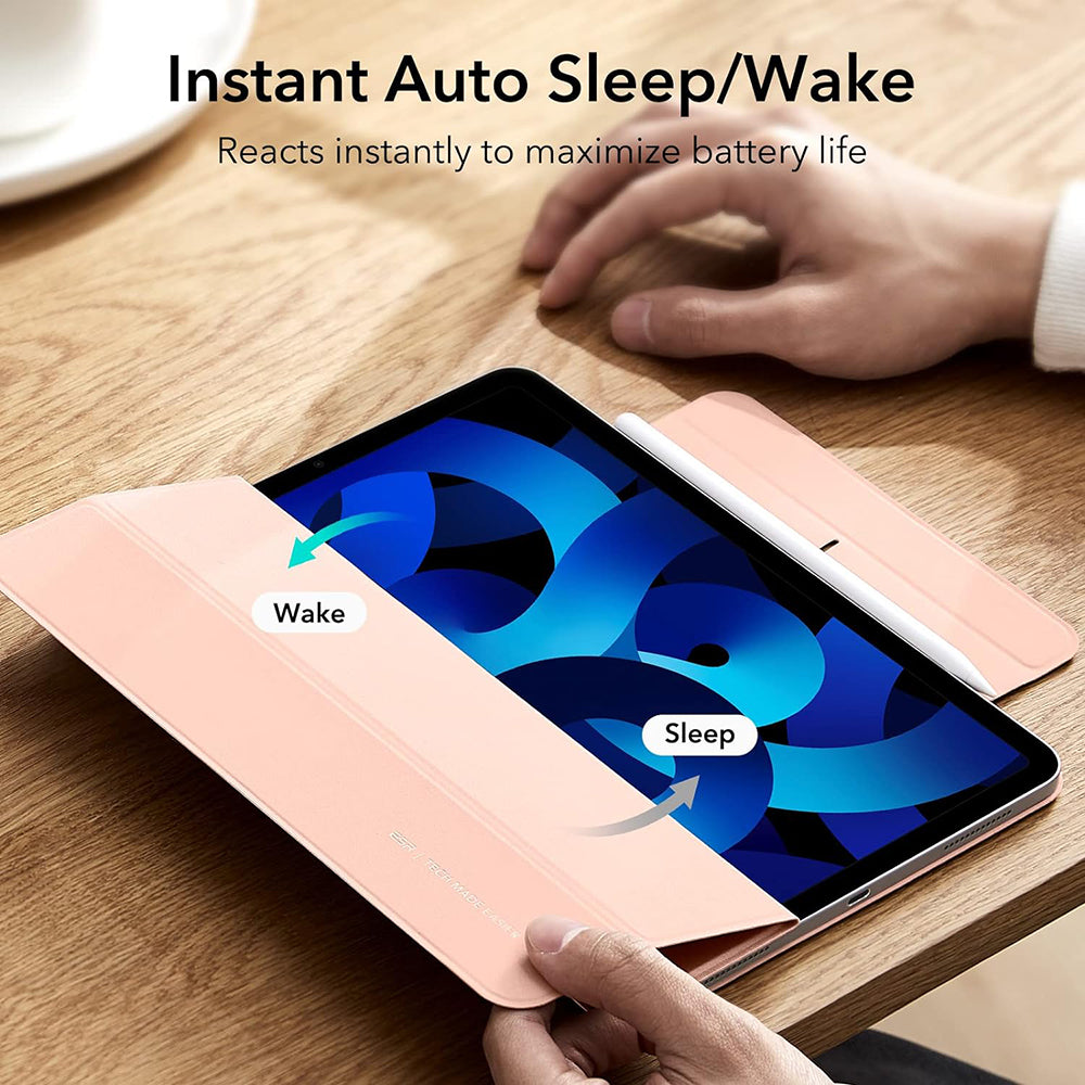 Hoes voor Apple iPad Air 11 (2024) / Air (2022) / Air (2020) / Pro 11 (2018), ESR, Rebound, Roze