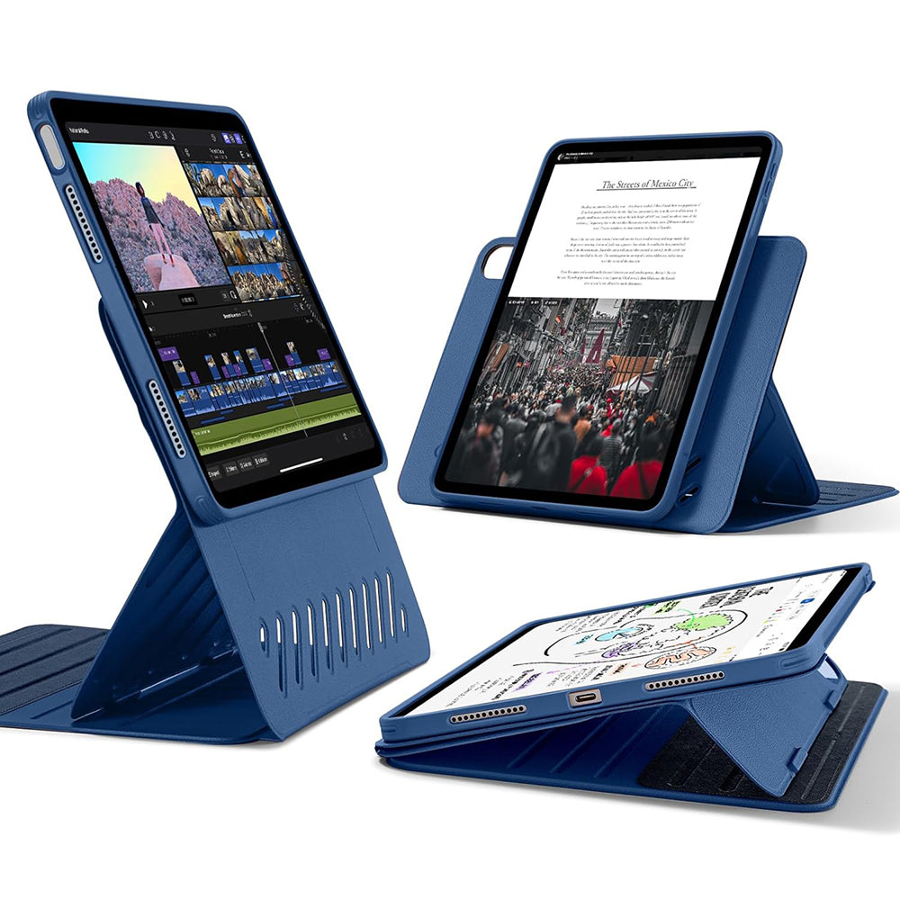 Hoes voor Apple iPad Air 11 (2026) / iPad Air 11 (2025) / Air 11 (2024) / Air (2022) / Air (2020), ESR, Shift, Blauw