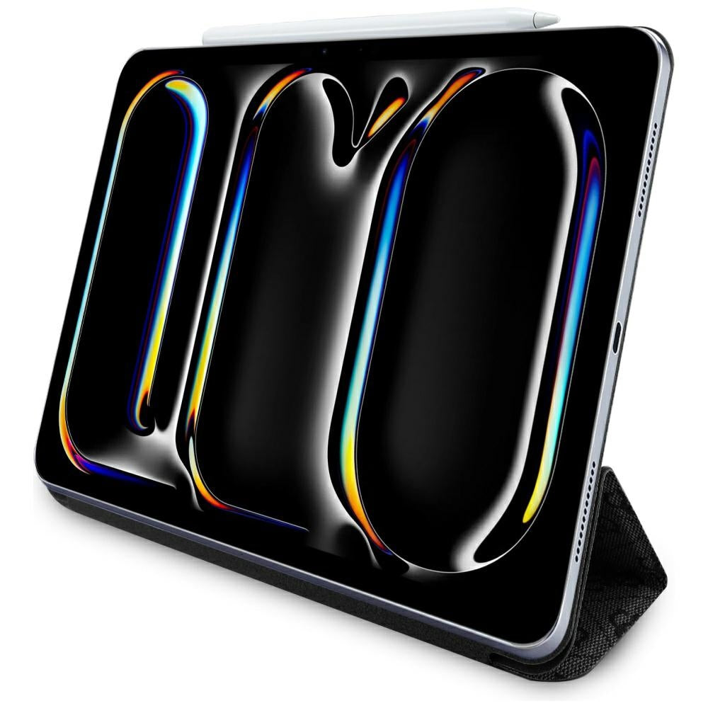 Hoes voor Apple iPad Pro 13 (2024), Guess, 4G Big Logo, Zwart