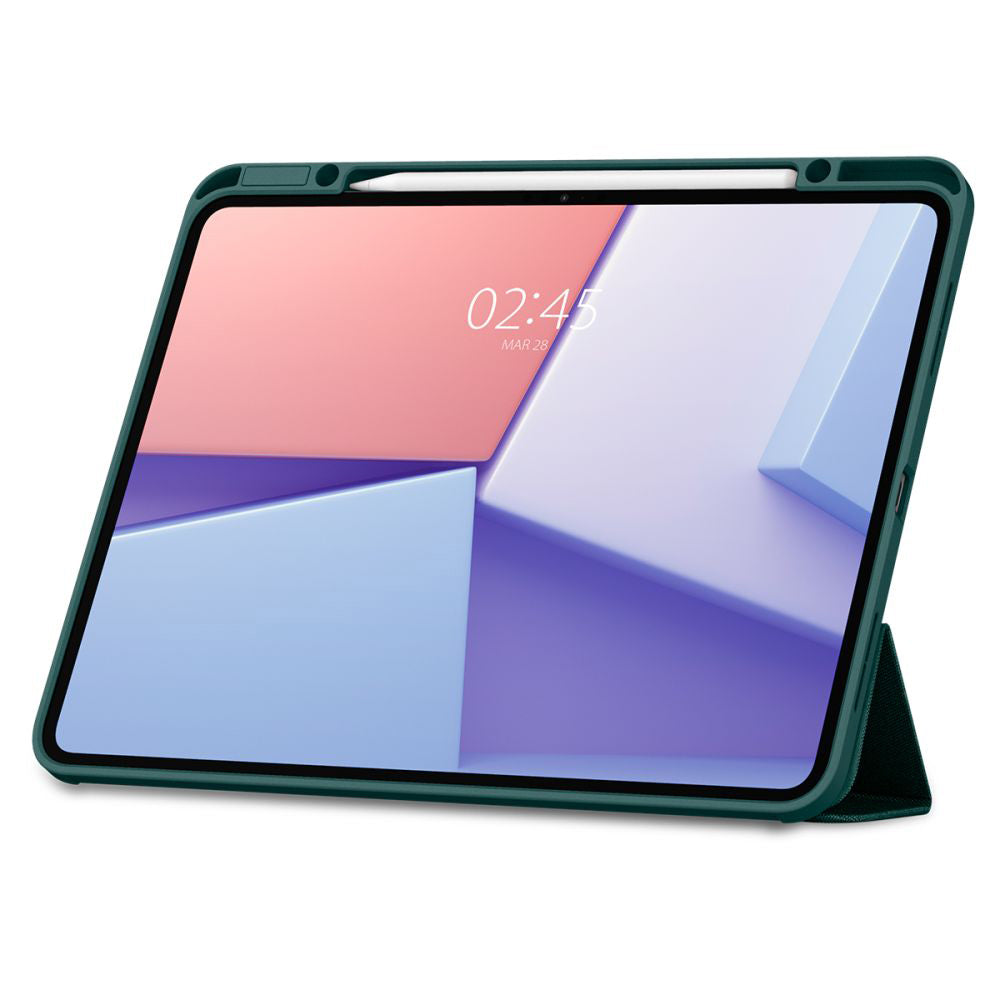 Hoes voor Apple iPad Pro 13 (2024), Spigen, Urban Fit, Groen ACS07763