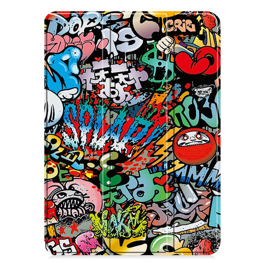 Hoes voor Apple iPad Pro 13 (2024), Techsuit, FoldPro Urban Vibe, Multicolor
