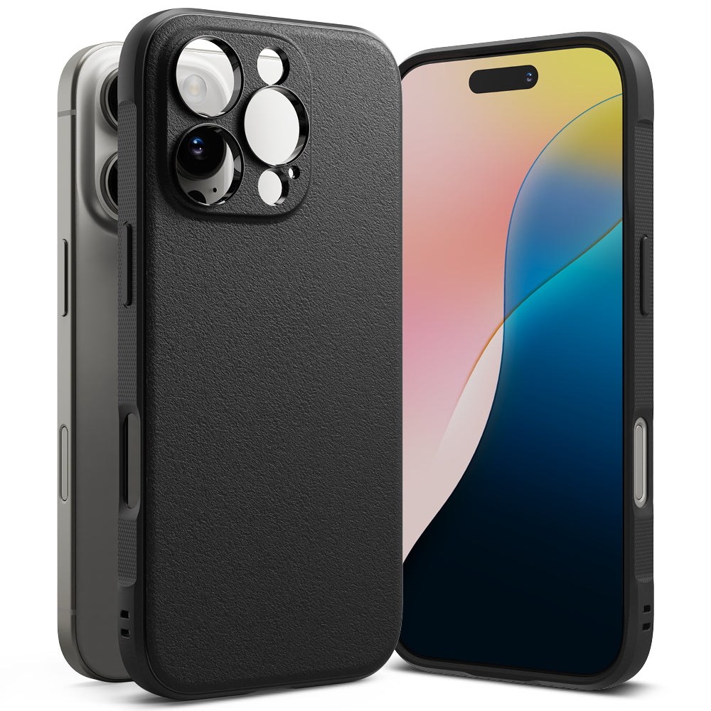 Hoesje voor Apple iPhone 16 Pro, Ringke, Onyx, Zwart