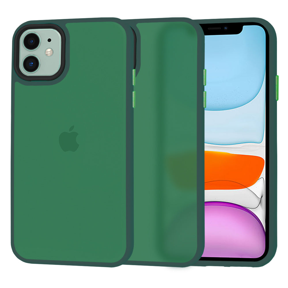 Hoes voor Apple iPhone 11, Techsuit, HaloFrost, Groen