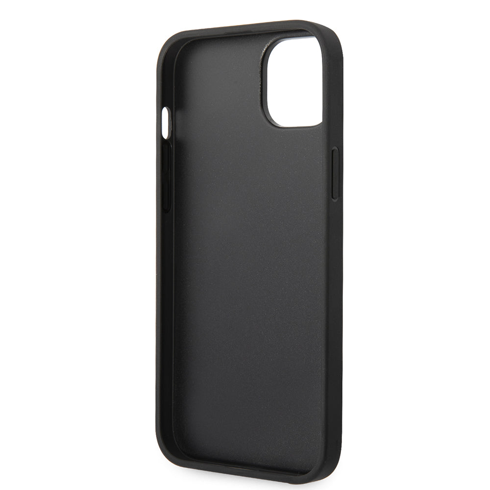 Case for Apple iPhone 14 Plus, Karl Lagerfeld, Monogram Stripe, Grey