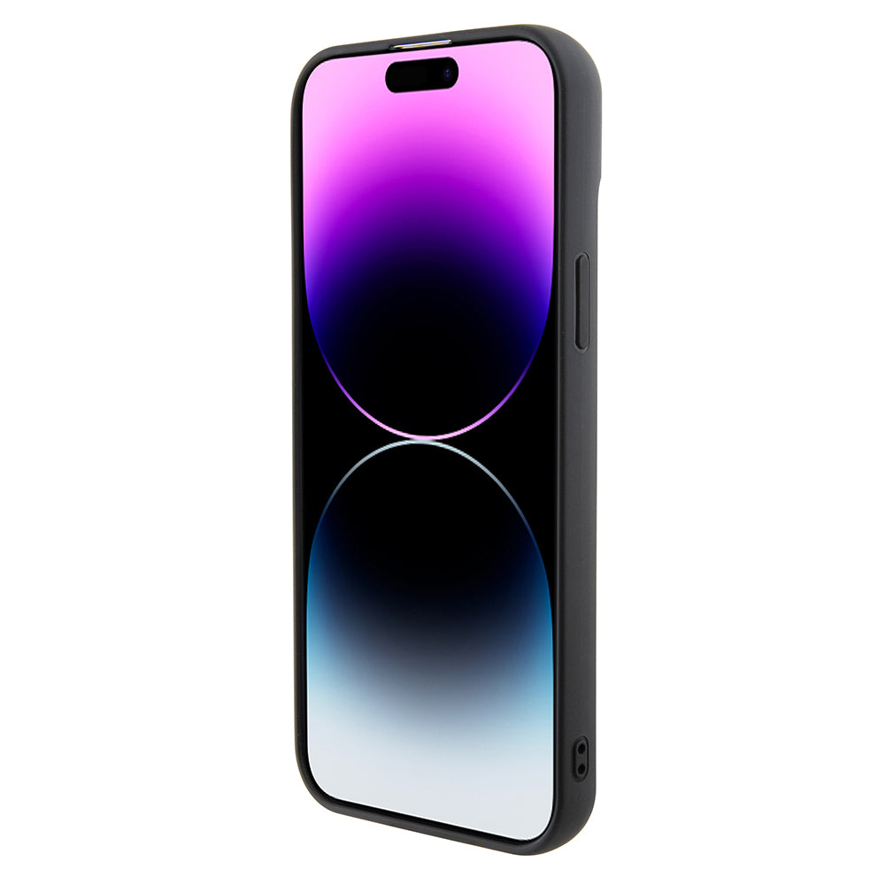 Hoes voor Apple iPhone 15 Plus, Karl Lagerfeld, 3D Rubber Multi Logo, Zwart