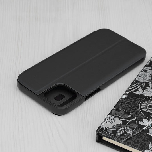 Hoesje voor Apple iPhone 15 Plus, Techsuit, eFold, Zwart