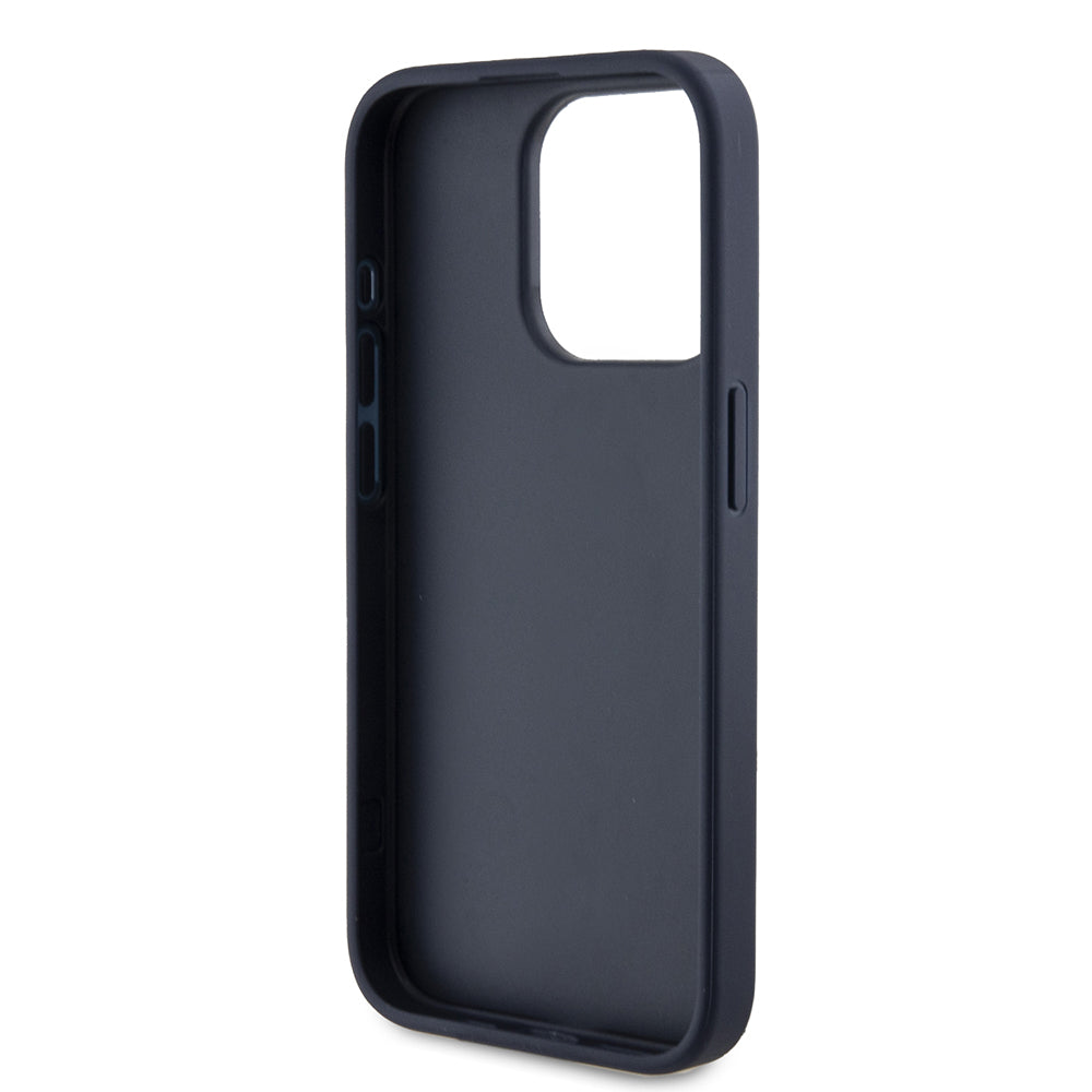 Hoes voor Apple iPhone 15 Pro, Guess, 4G Triangle Logo, Blauw