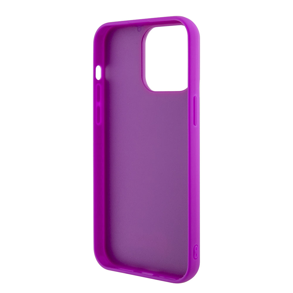 Case for Apple iPhone 15 Pro Max, Guess, Disco Metal Script, Fuchsia