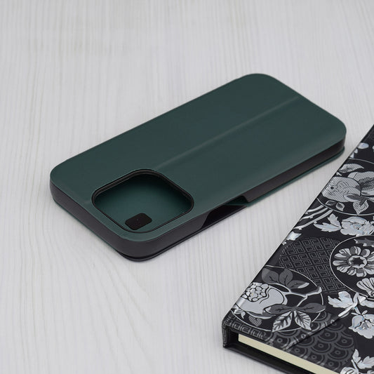 Hoes voor Apple iPhone 15 Pro, Techsuit, eFold, Groen