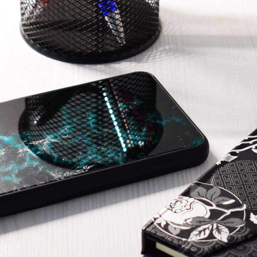 Hoes voor Apple iPhone 15, Techsuit, Glaze, Blauw