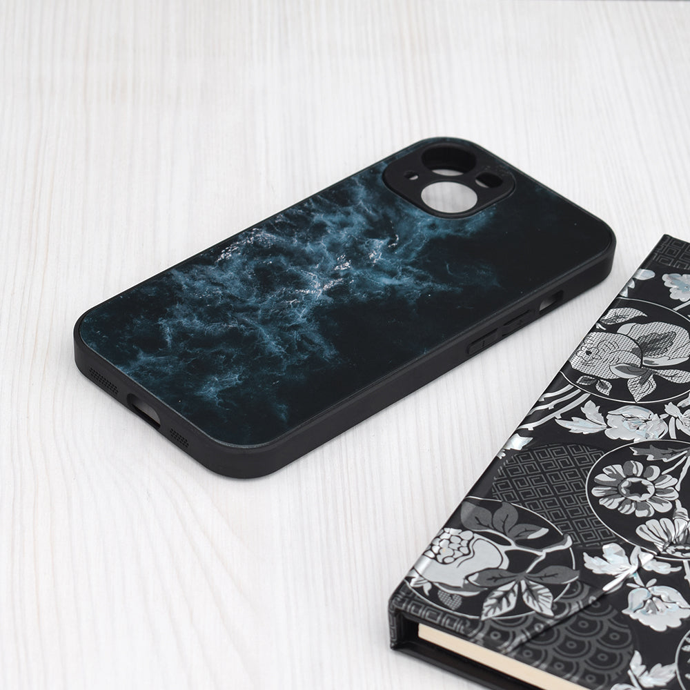 Hoes voor Apple iPhone 15, Techsuit, Glaze, Blauw