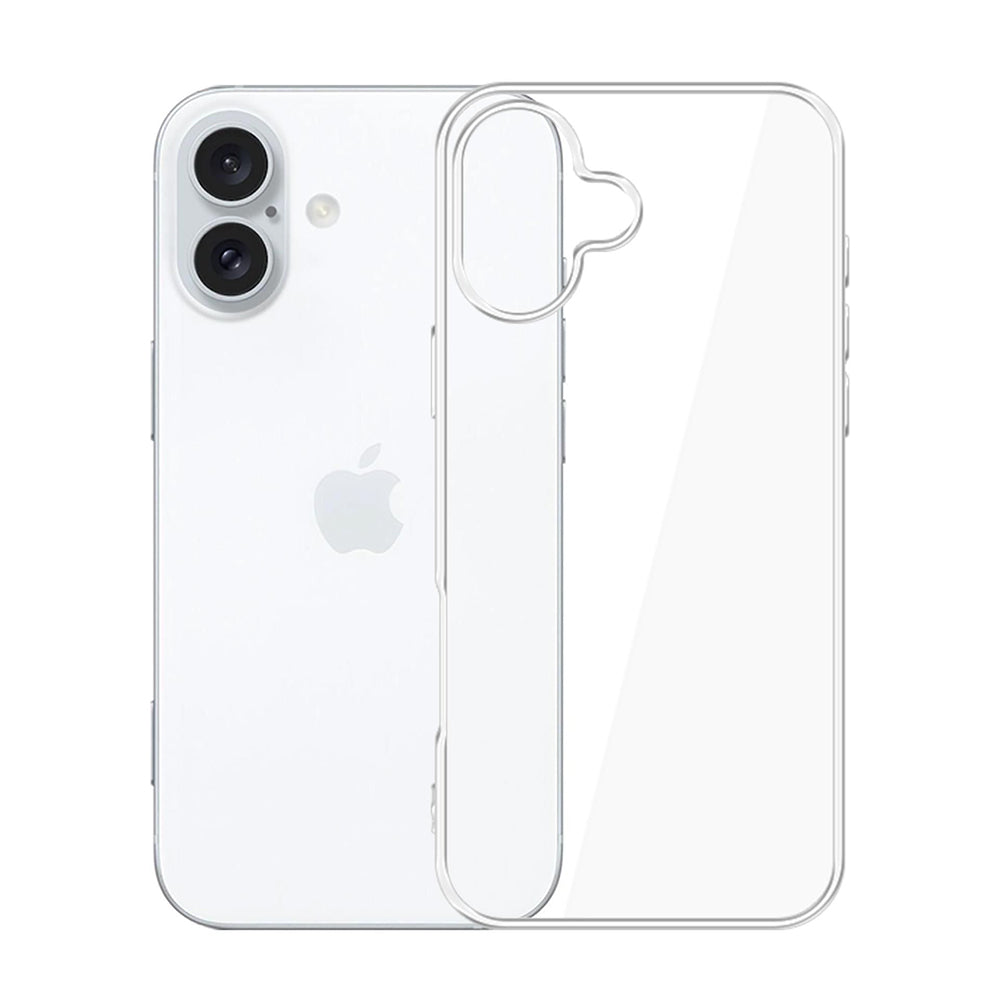 Hoes voor Apple iPhone 16, 3MK, Clear, Transparant