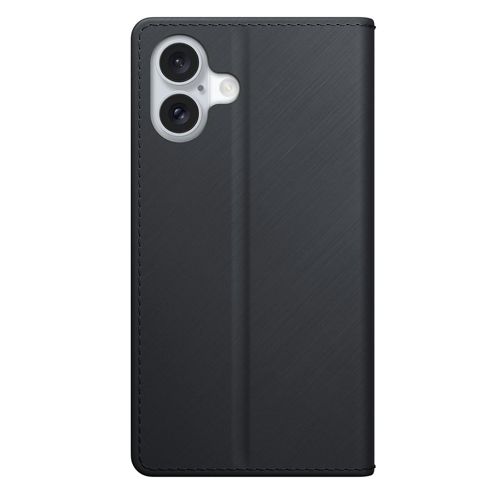 Hoesje voor Apple iPhone 16, 3MK, Portemonnee, Zwart