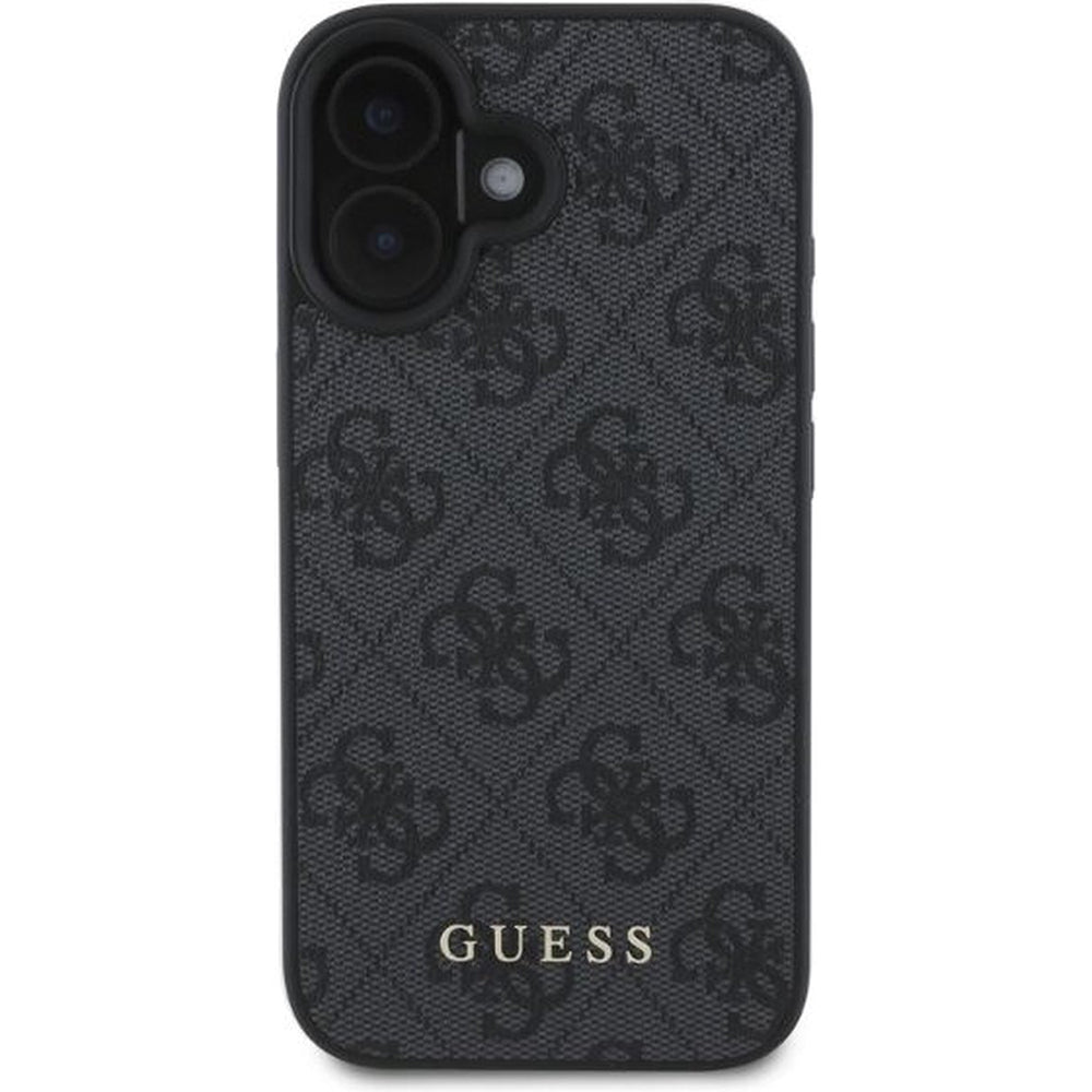 Hoes voor Apple iPhone 16, Guess, 4G Classic, Zwart