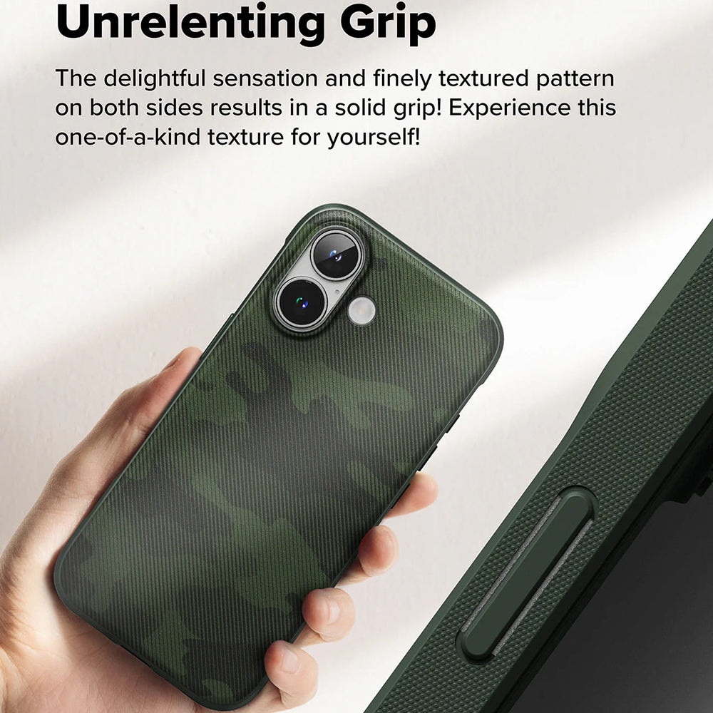 Hoes voor Apple iPhone 16 Plus, Ringke, Onyx Design, Groen