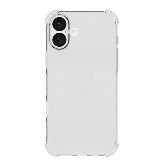 Hoesje voor Apple iPhone 16 Plus, Techsuit, Schokbestendig Transparant (Grote Lensopening), Transparant