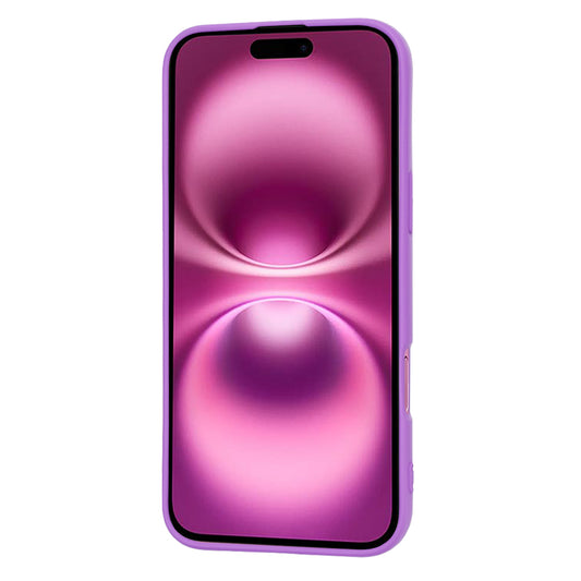 Hoes voor Apple iPhone 16 Plus, Techsuit, SoftFlex, Paars