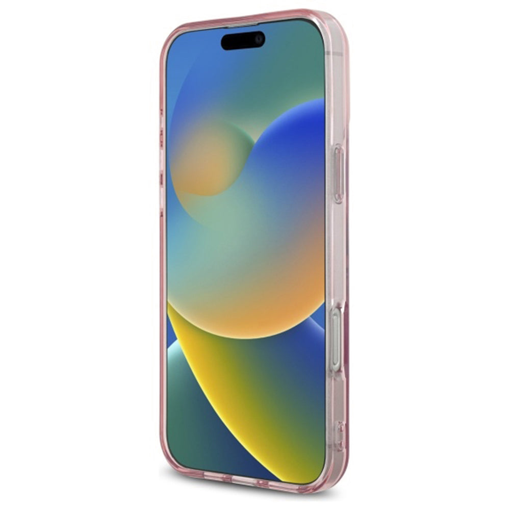 Hoesje voor Apple iPhone 16 Pro, Guess, IML Heart, Roze
