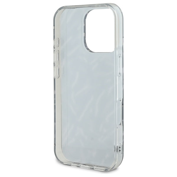 Hoes voor Apple iPhone 16 Pro Max, Karl Lagerfeld, Zebra met Koordriem, Paars