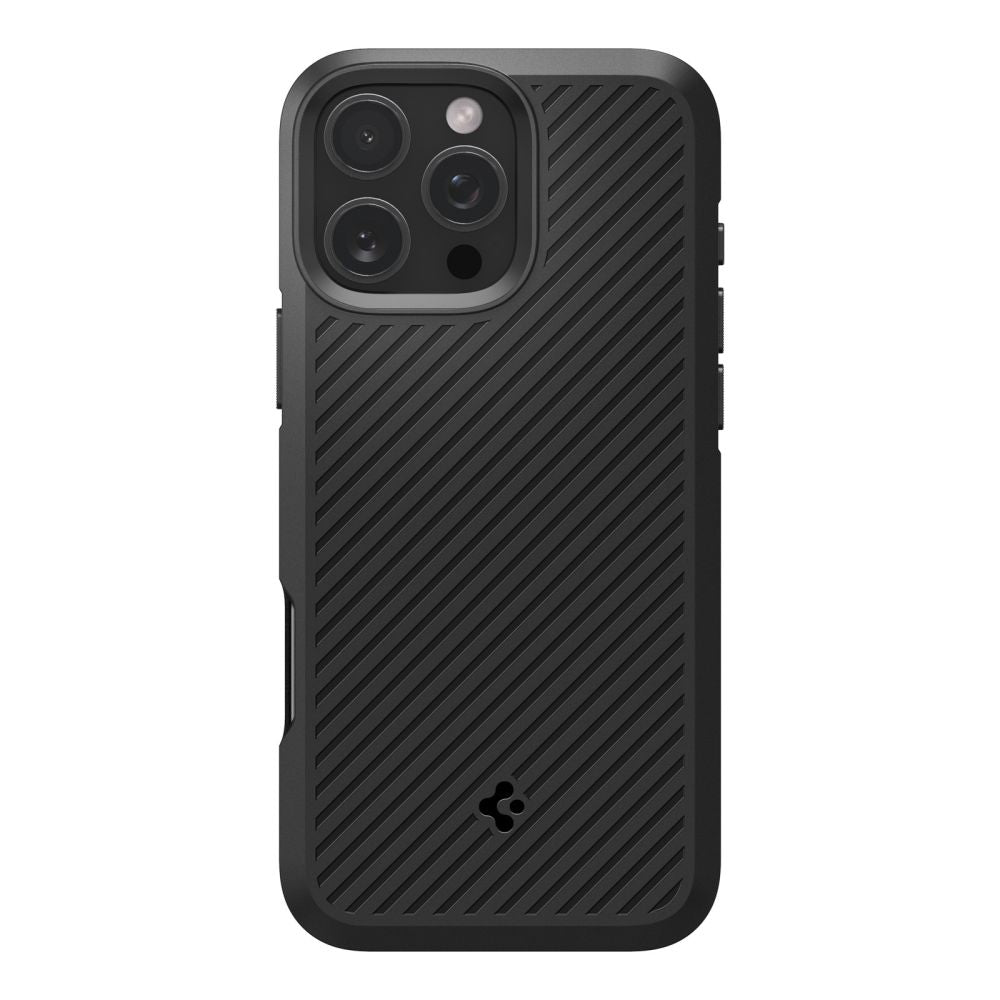Hoes voor Apple iPhone 16 Pro Max, Spigen, Core Armor, Mat Zwart
