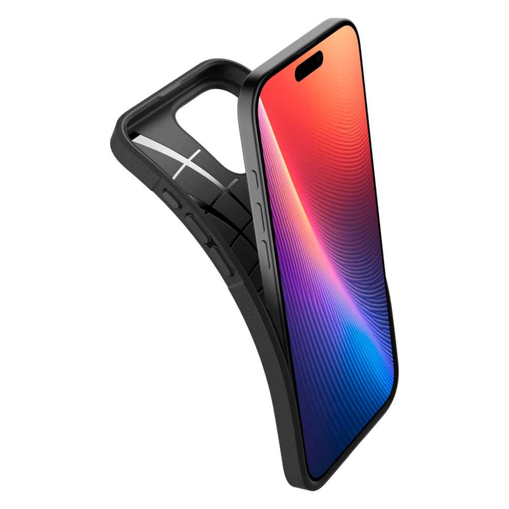 Hoes voor Apple iPhone 16 Pro Max, Spigen, Core Armor, Mat Zwart