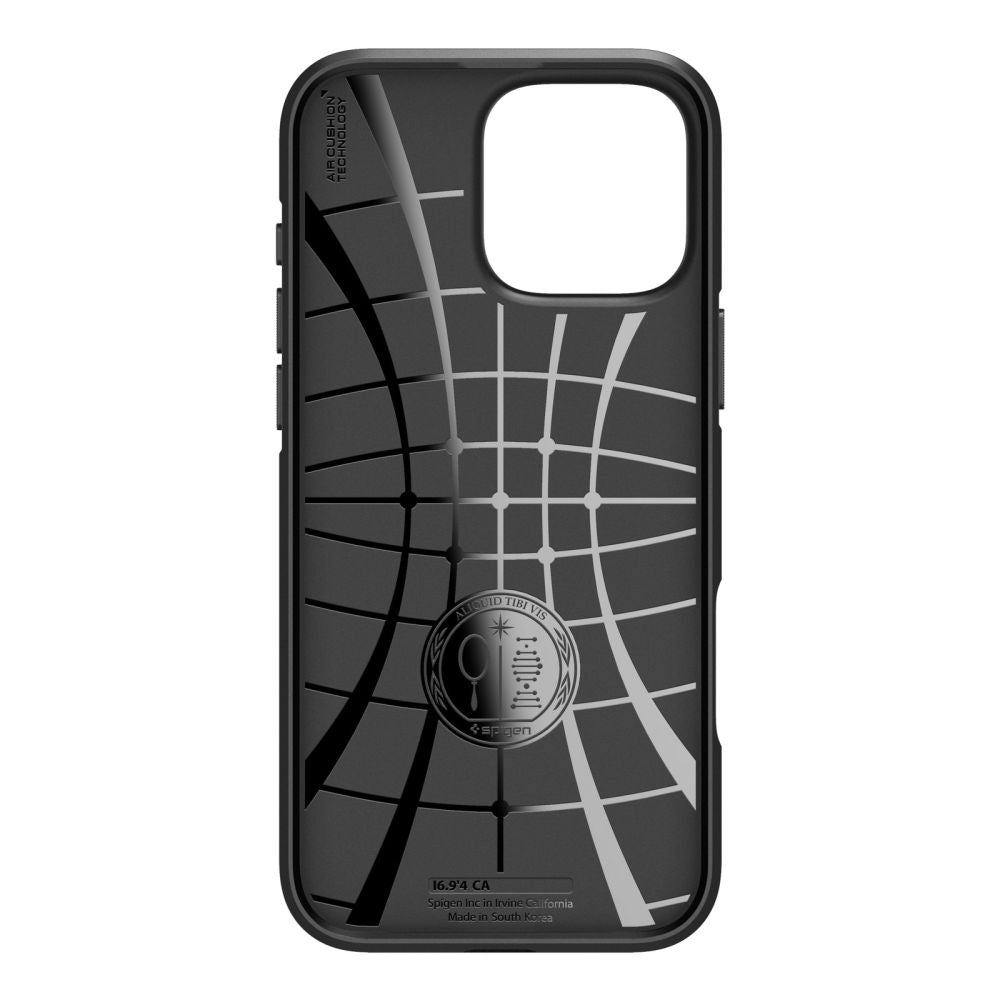 Hoes voor Apple iPhone 16 Pro Max, Spigen, Core Armor, Mat Zwart