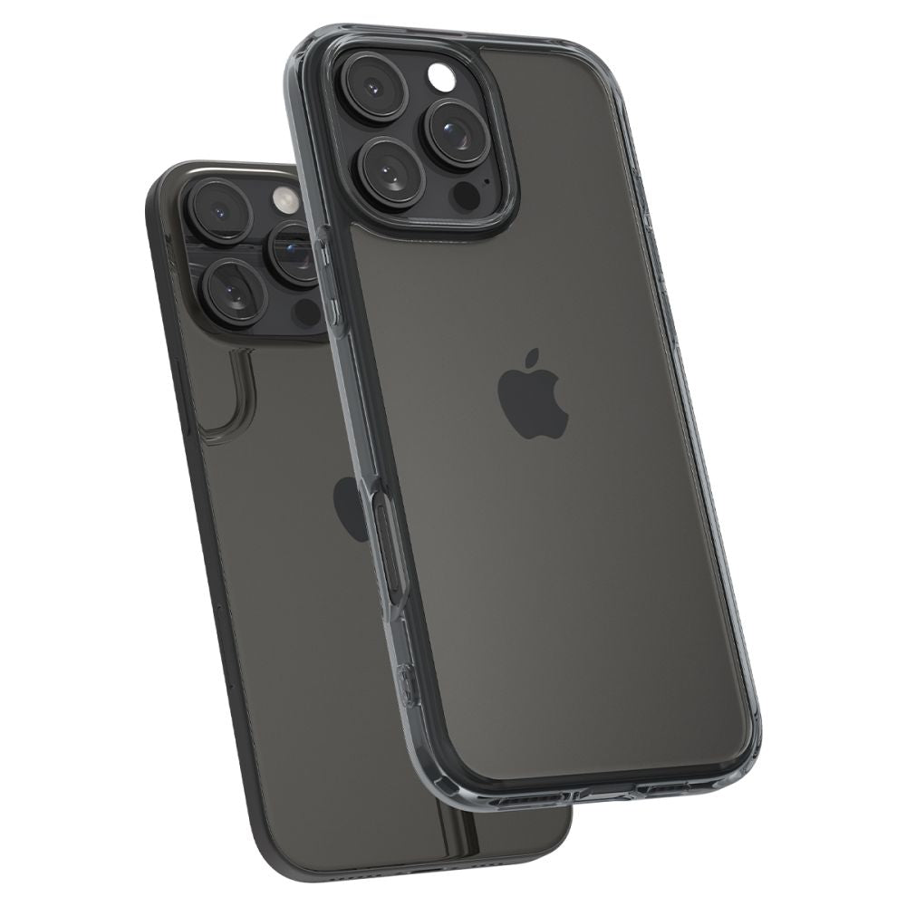 Hoes voor Apple iPhone 16 Pro Max, Spigen, Ultra Hybrid, Rookkleurig ACS07994