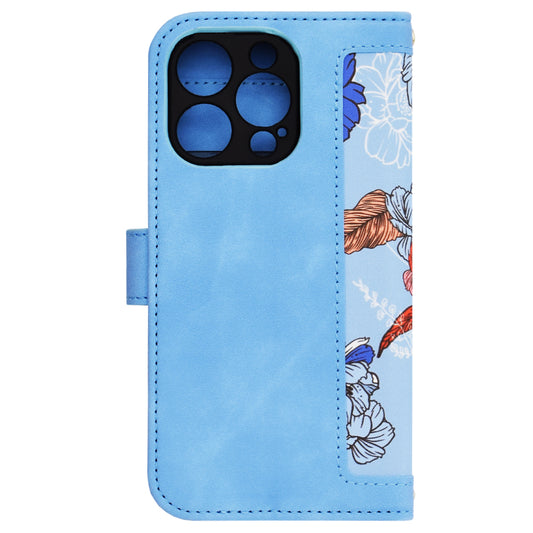 Hoes voor Apple iPhone 16 Pro, Techsuit, FlipCraft, Blauw