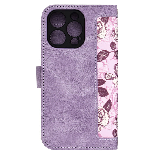 Hoes voor Apple iPhone 16 Pro, Techsuit, FlipCraft, Paars