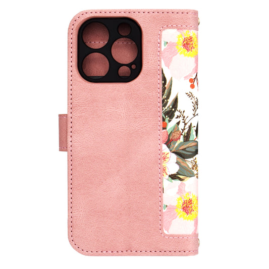 Hoes voor Apple iPhone 16 Pro, Techsuit, FlipCraft, Roze
