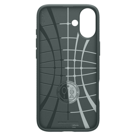 Hoes voor Apple iPhone 16, Spigen, Liquid Air, Groen