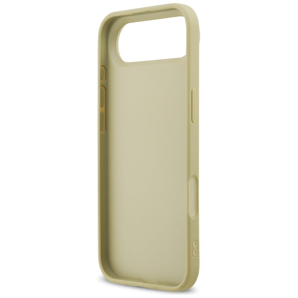 Hoes voor Apple iPhone 17 Air, Guess, Fixed Glitter Big 4G, Goudkleurig