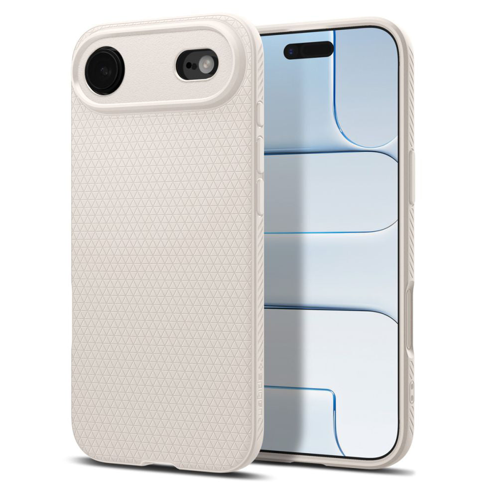 Hoes voor Apple iPhone 17 Air, Spigen, Liquid Air, Beige