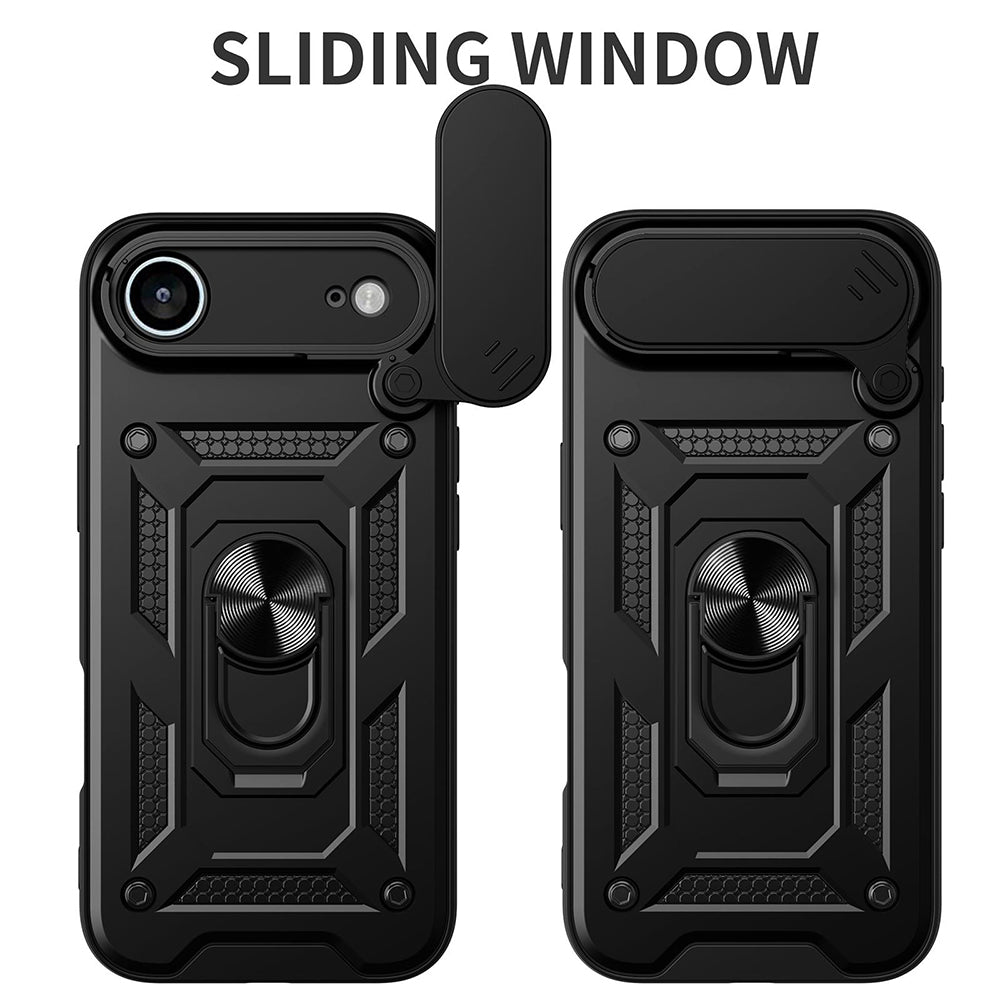 Hoes voor Apple iPhone 17 Air, Techsuit, CamShield, Blauw