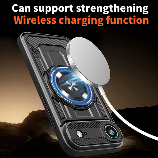 Hoes voor Apple iPhone 17 Air, Techsuit, RuggedCam, Gri