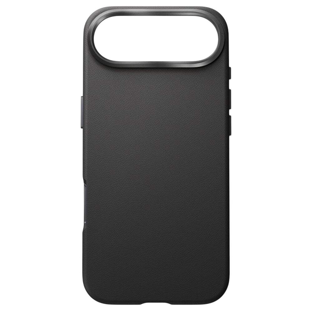Hoes voor Apple iPhone 17 Air, UNIQ, Lyden Leatherette, Zwart