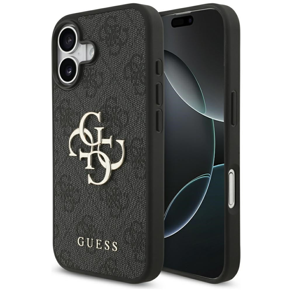 Hoes voor Apple iPhone 17, Guess, 4G Big Logo, Zwart