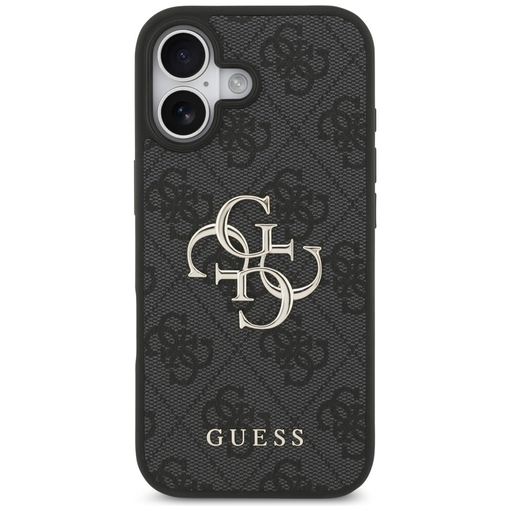 Hoes voor Apple iPhone 17, Guess, 4G Big Logo, Zwart