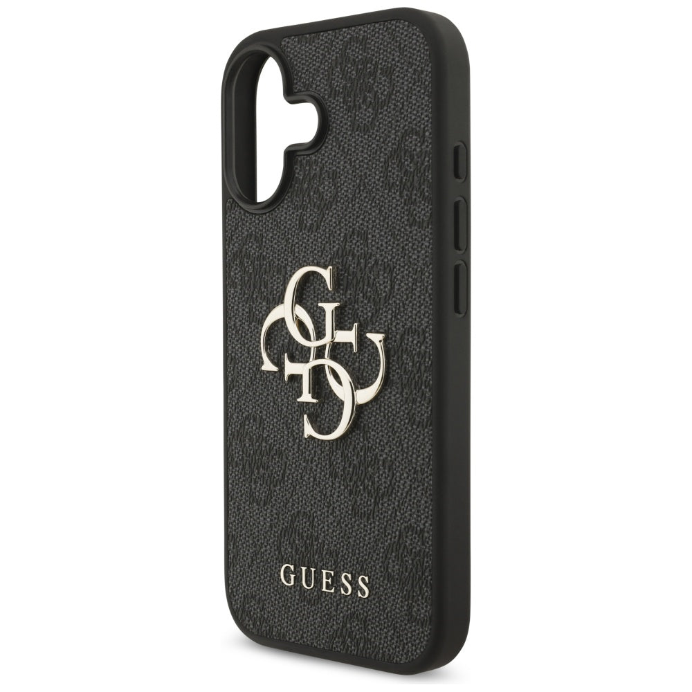 Hoes voor Apple iPhone 17, Guess, 4G Big Logo, Zwart