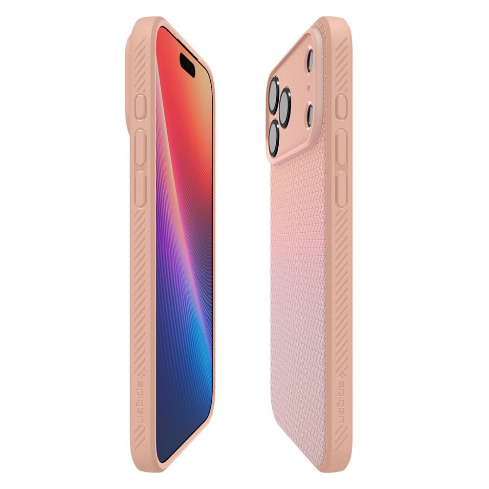 Hoes voor Apple iPhone 17 Pro Max, Spigen, Liquid Air, Roze ACS10269